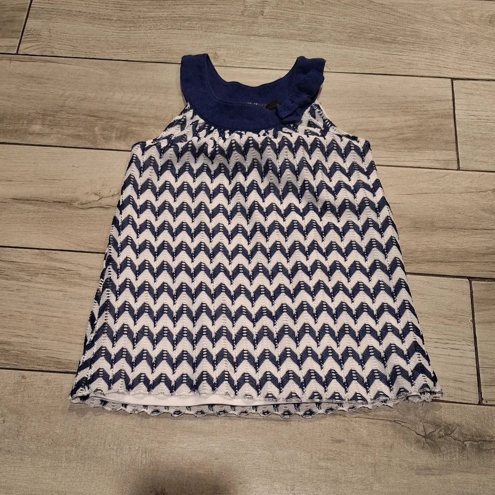🍦Girls Chevron Knit Tank🐯